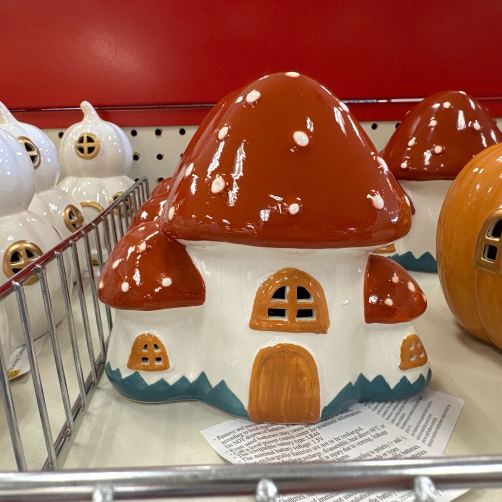 Target Bullseye Mushroom House